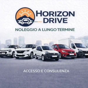 Scopri le soluzioni di Horizon Drive per il noleggio a lungo termine. Ampia gamma di veicoli, dalle city car ai furgoni, con consulenza personalizzata inclusa.
