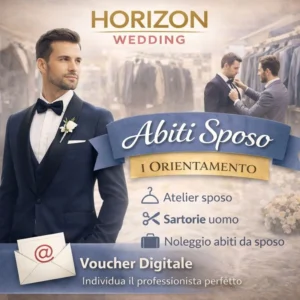 HORIZON WEDDING &ndash; ABITI SPOSO | ORIENTAMENTO