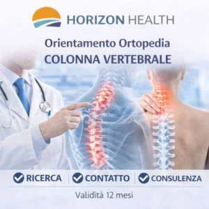 HORIZON HEALTH &ndash; ORIENTAMENTO ORTOPEDIA &middot; COLONNA VERTEBRALE